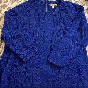 Womens Medium Tyler Boe sweater with Zipper back